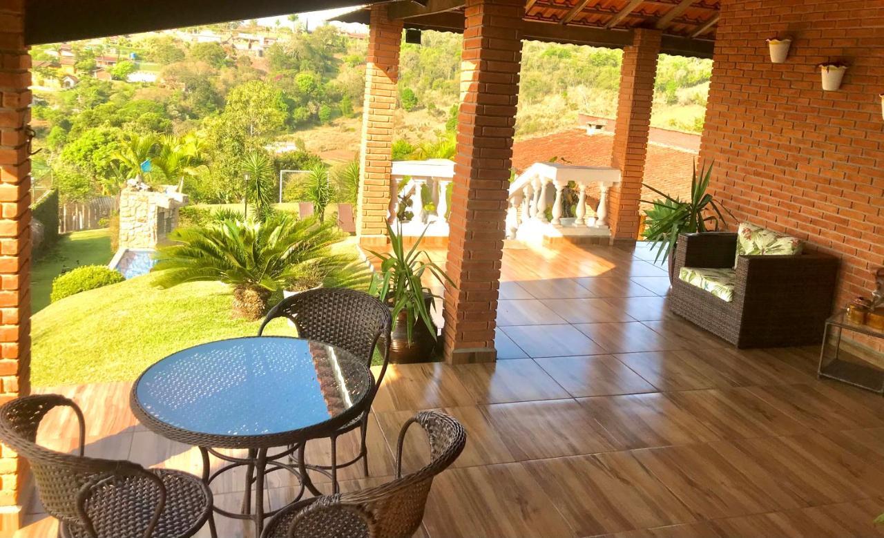 Chacara Tha&Thi Cond Fechado Wi Fi Spa E Pisc Aquececimento Solar Bom Jesus dos Perdoes Exterior photo
